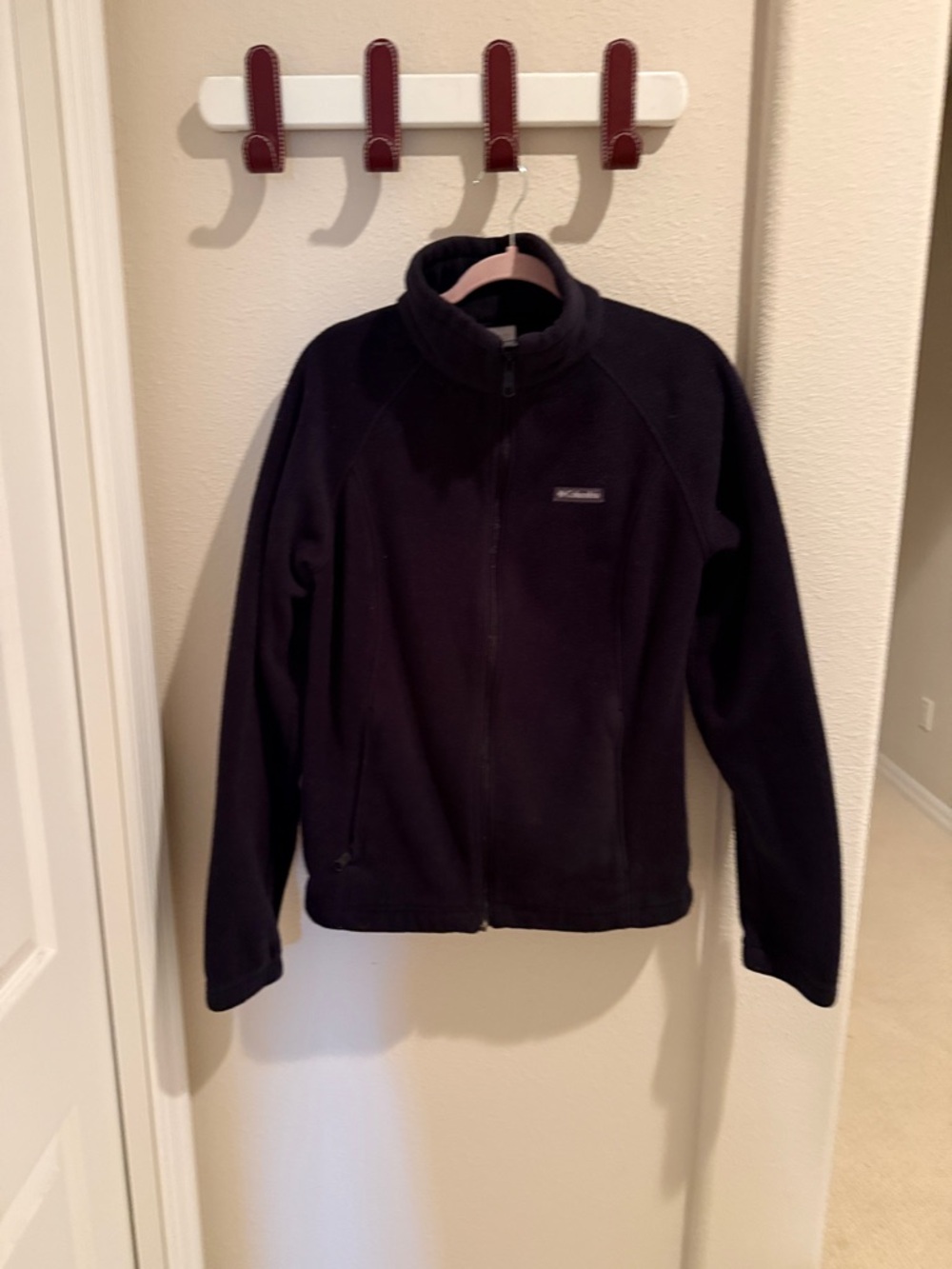 Columbia Black Fleece Full-Zip Jacket